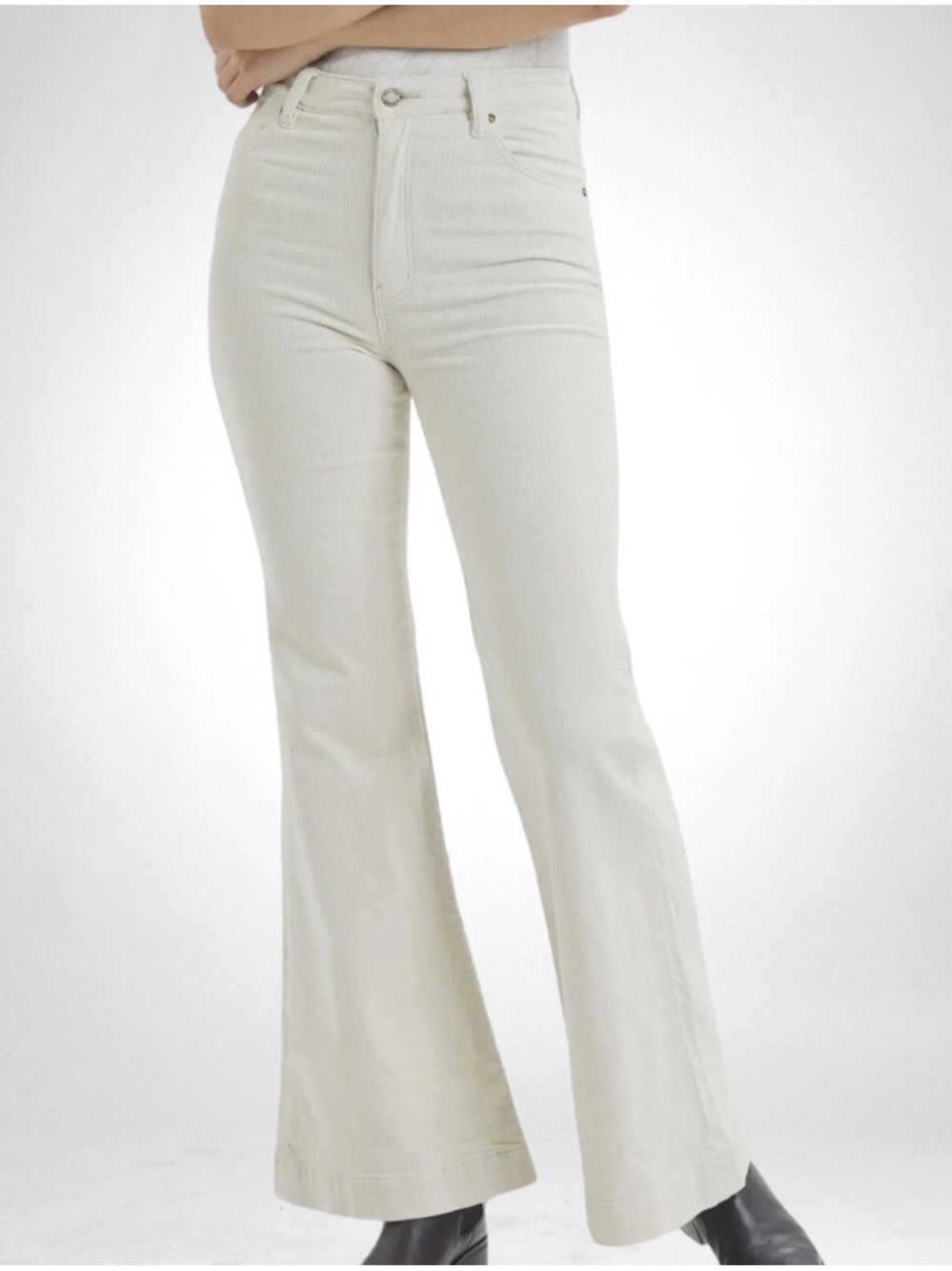 Rolla’s Eastcoast Flare Corduroy Jeans Vanilla 29